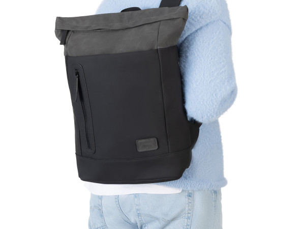 Rieker Modischer Damen Daybag black/grau