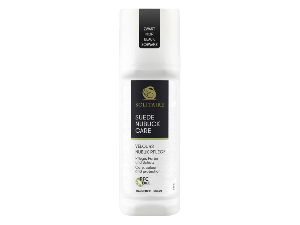 SOLITAIRE Suede Nubuck Care (Velours Nubuk Pflege) 75ml schwarz