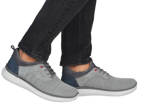 Rieker Herren Sneaker grey/grigio
