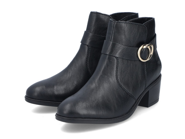 Rieker Damen Stiefelette schwarz