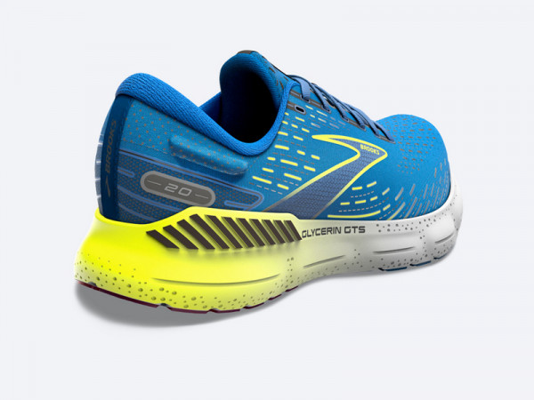 Brooks Herren Laufschuh Glycerin GTS 20 blue