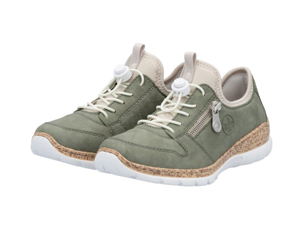 Rieker Damen Slipper schilf