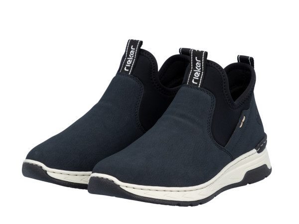 Rieker Damen Sneaker pazifik/schwarz