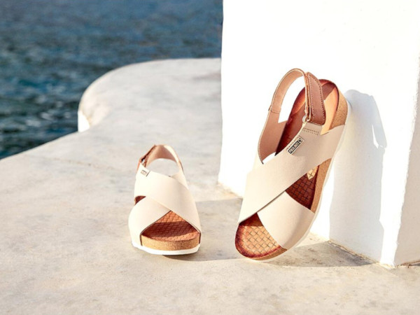 Pikolinos Damen Sandale Mahon marfil