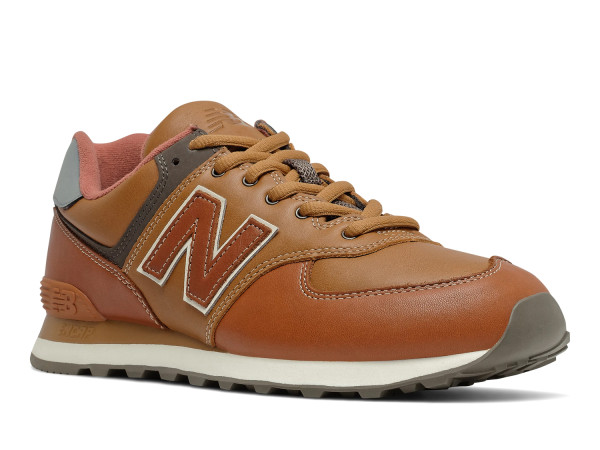 New Balance Herren Sneaker 574v2 brown/Leder