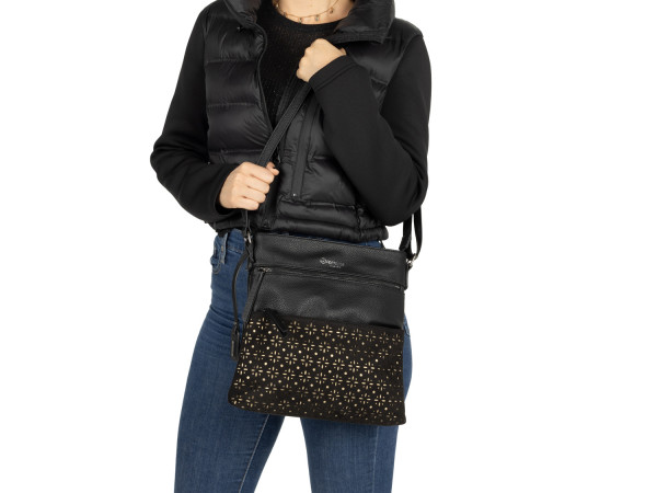 Remonte Damen Handtasche schwarz