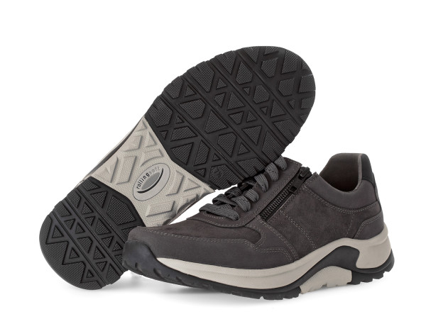 Pius Gabor Herren Sneaker iron/gun Rollingsoft