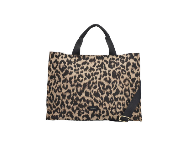 Rieker Damen Bag schwarz/leo