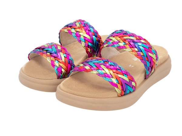 Remonte Damen Pantolette multicolor