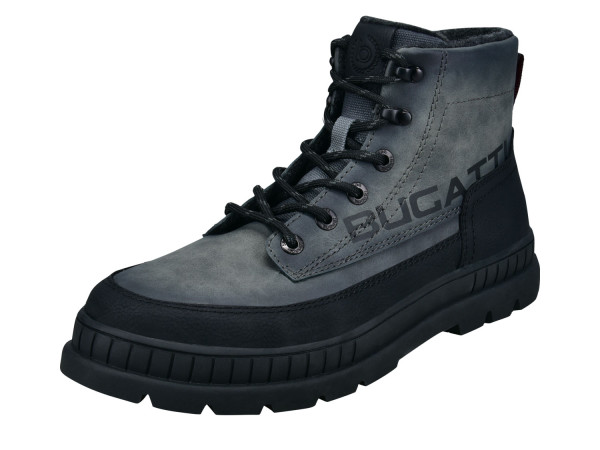 Bugatti Man Herren Schnürstiefel dungelgrau