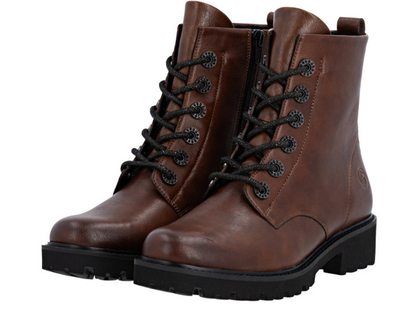 Remonte Damen Schnürstiefelette chestnut