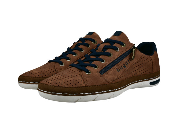 Bugatti Men Herren Sneaker Glenans cognac