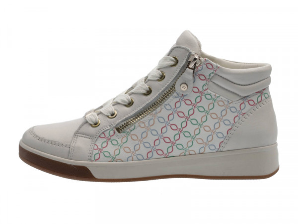 Ara Damen Hightop Sneaker Rom weiss/multi