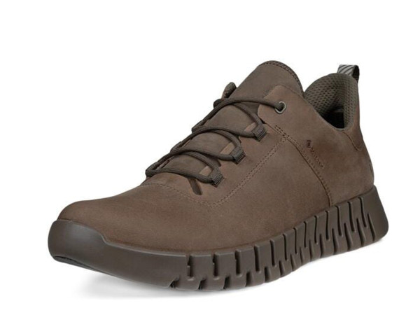 Ecco Herren Sneaker Gruuv dark clay oil/Gore-Tex