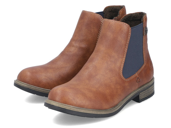 Rieker Damen Chelsea Boots zimt/kastanie